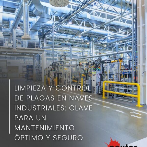 Limpieza y control de plagas en naves industriales: clave para un mantenimiento óptimo y seguro