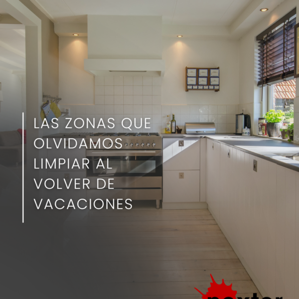 Las zonas que olvidamos limpiar al volver de vacaciones